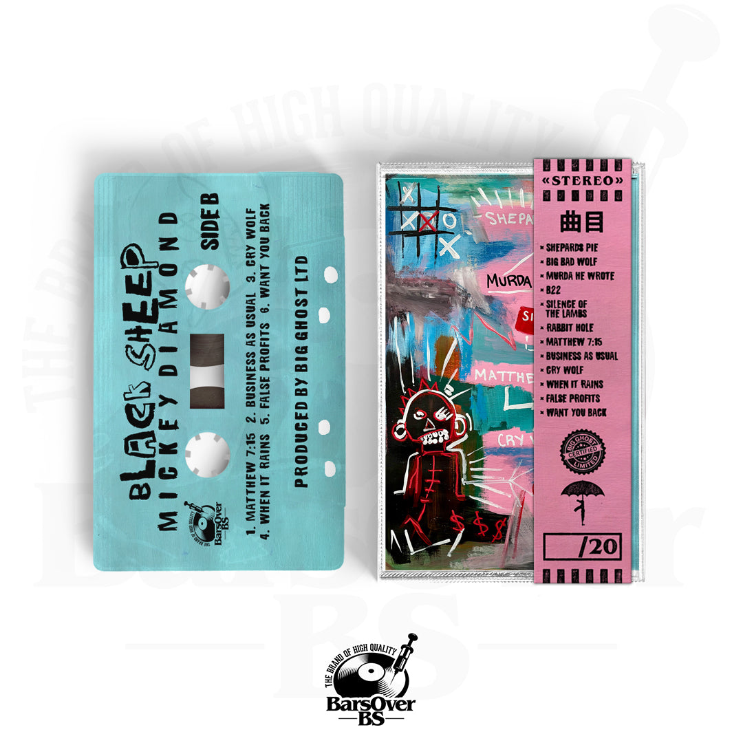 Mickey Diamond x Big Ghost - Black Sheep (Cassette Tape With Obi Strip) (Alt Cover)
