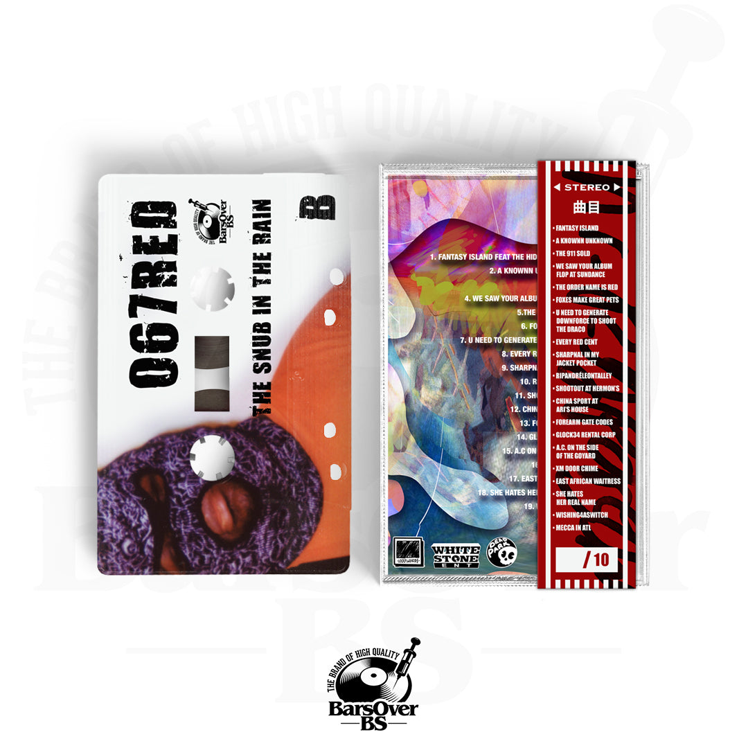 067Red - The Snub In The Rain (Alternate Cover) (Cassette Tape With Obi Strip)