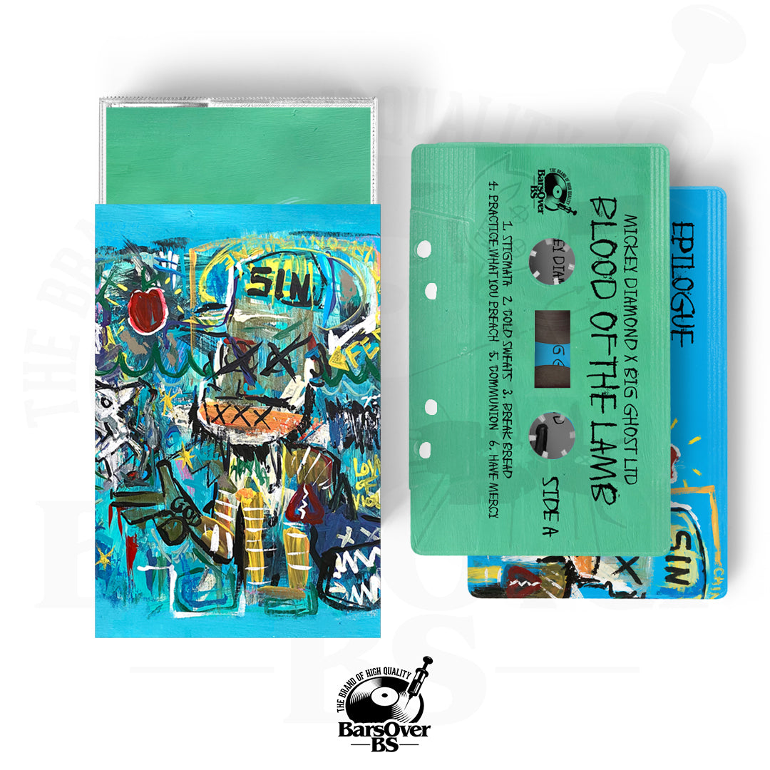 Mickey Diamond x Big Ghost - Blood Of A Lamb (Double O-Card Cassette Tape Including EPilouge EP)