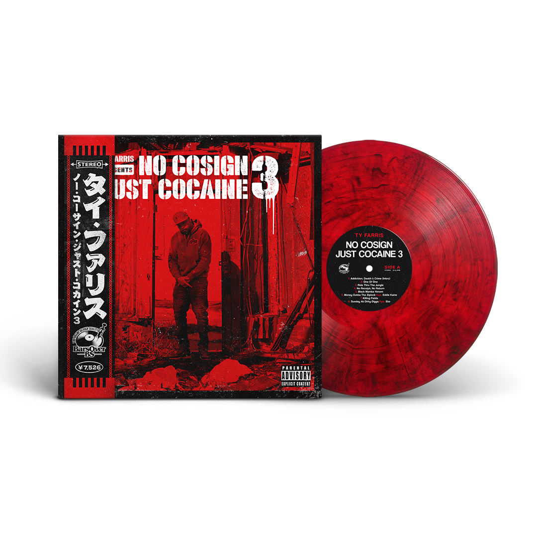 Ty Farris - No Cosign Just Cocaine 3 (Picture Cover Vinyl) (Obi Strip Edition)