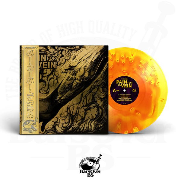 Ty Farris - Pain For Ya Vein Vinyl (Gold Obi Strip Edition) (1 Per Person) (Comes With Gold Promo Cassette Tape)