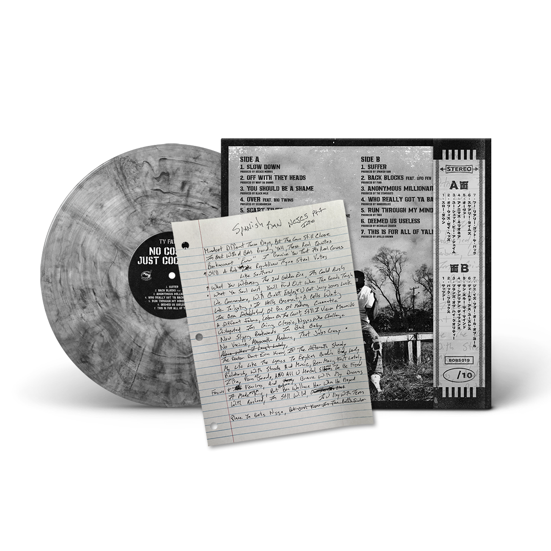 Ty Farris - No Cosign Just Cocaine 4 (Picture Cover Vinyl) (Lyric Sheet With Obi Strip Edition) (ONLY 10) (ONE PER PERSON/HOUSEHOLD)