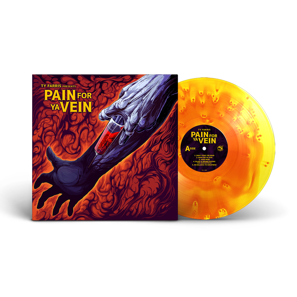Ty Farris - Pain For Ya Vein Vinyl – BarsOverBS Records