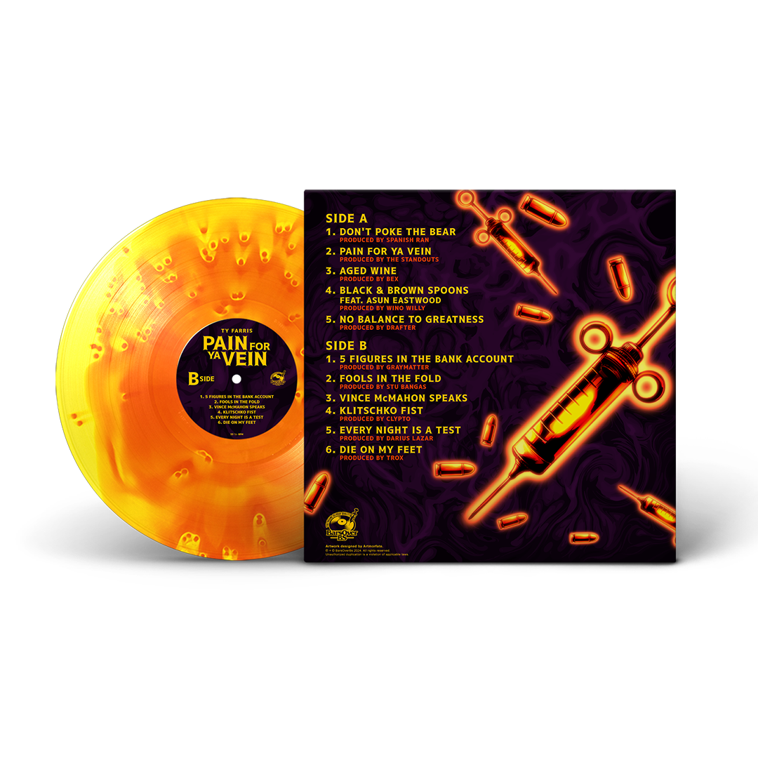 Ty Farris – Pain For Ya Vein Ty Farris - Pain For Ya Vein Vinyl Ty Farris – Pain For Ya Vein Ty Farris - Pain For Ya Vein Vinyl