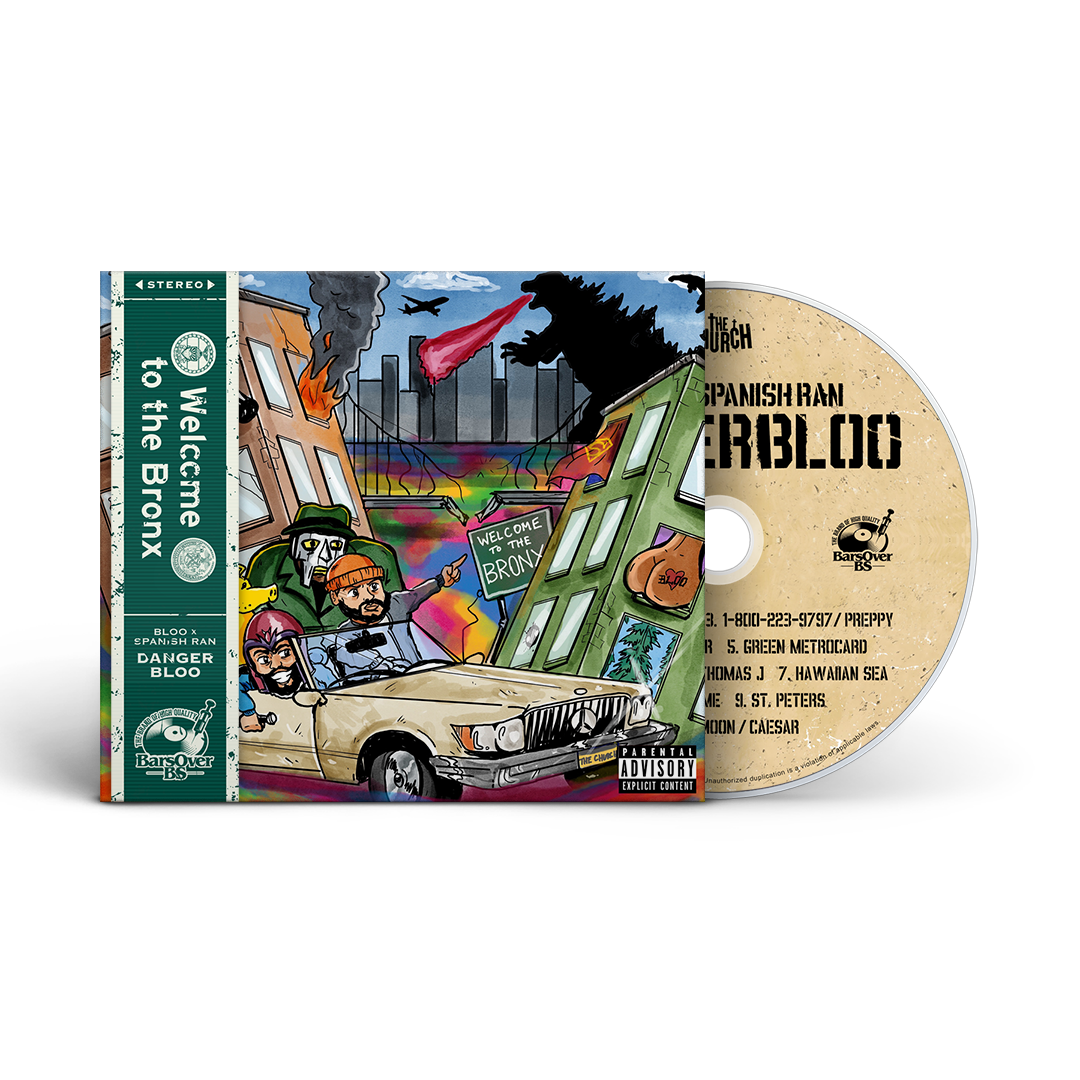 Bloo Azul x Spanish Ran - Danger Bloo (Digipak CD With Obi Strip) (Glass Mastered CD) (VERY LIMITED) (PART 1 OF DROP)