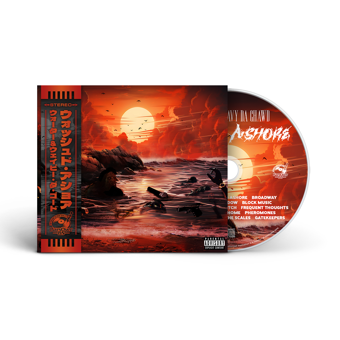 WateRR x Wavy Da Ghawd - Washed Ashore (Digipak CD With Obi Strip)