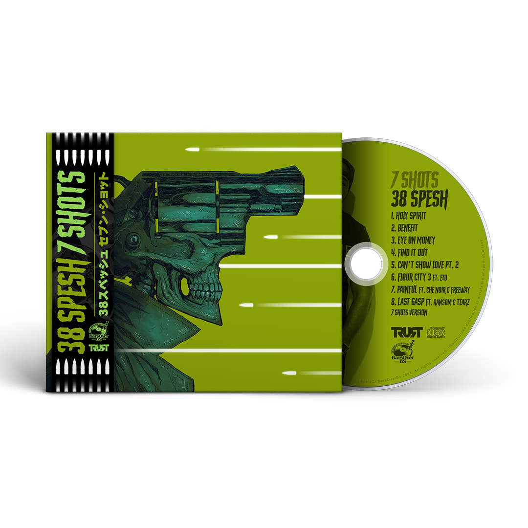 38 Spesh - 7 Shots (Digipak CD With Obi Strip) (Glass Mastered CD's)
