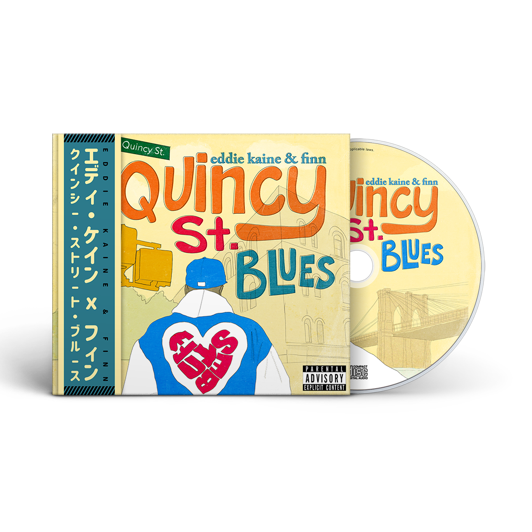 Eddie Kaine x Finn - Quincy St Blues (Digipak CD With Obi Strip)