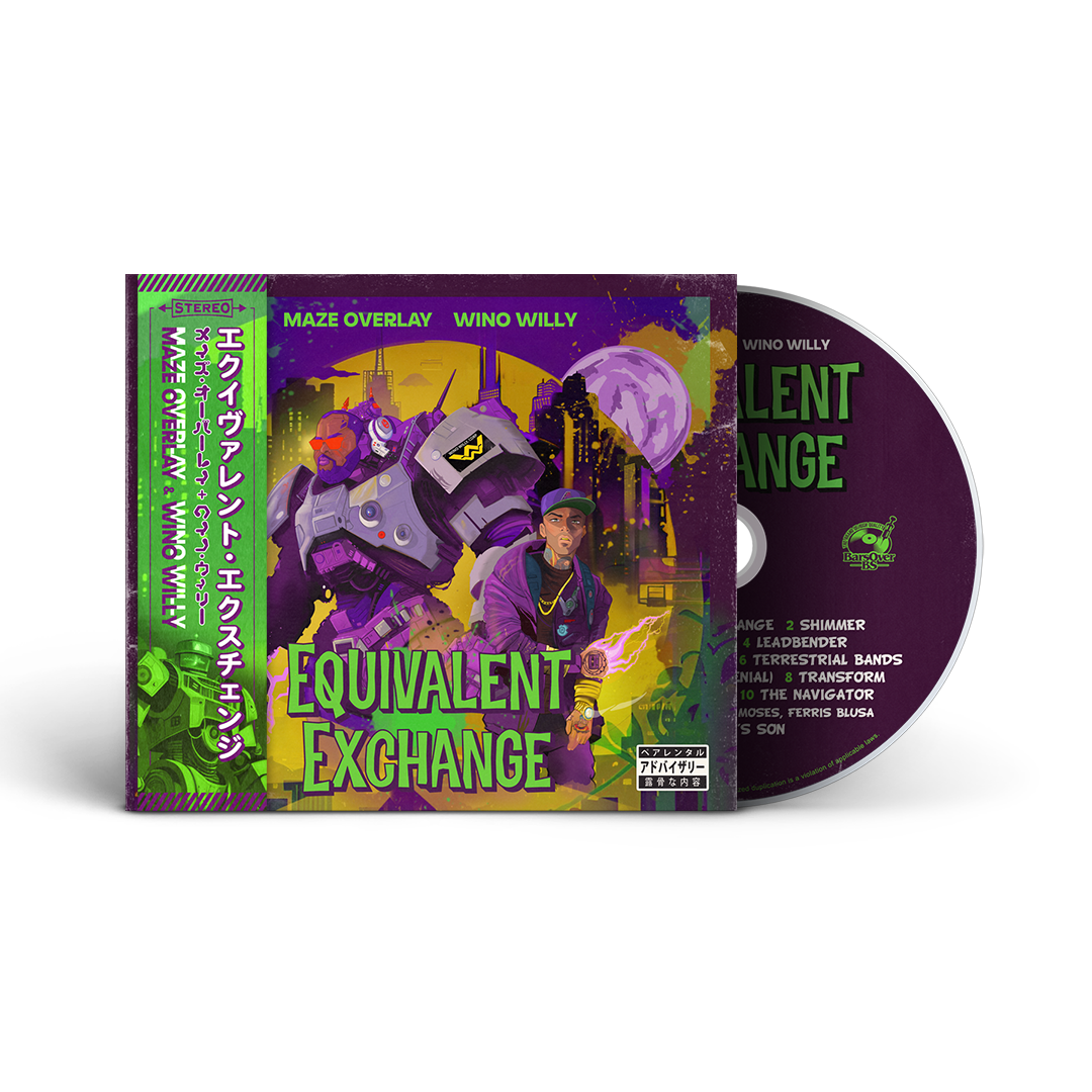 Maze Overlay x Wino Willy - Equivalent Exchange (Digipak CD With Obi Strip)