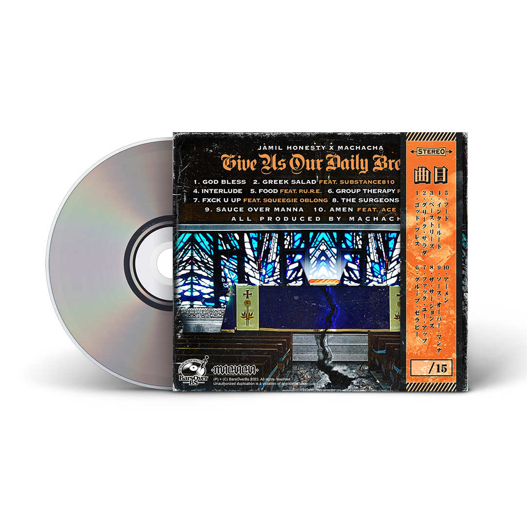 Jamil Honesty x Machacha - Give Us Our Daily Bread (Digipak CD With Obi Strip)