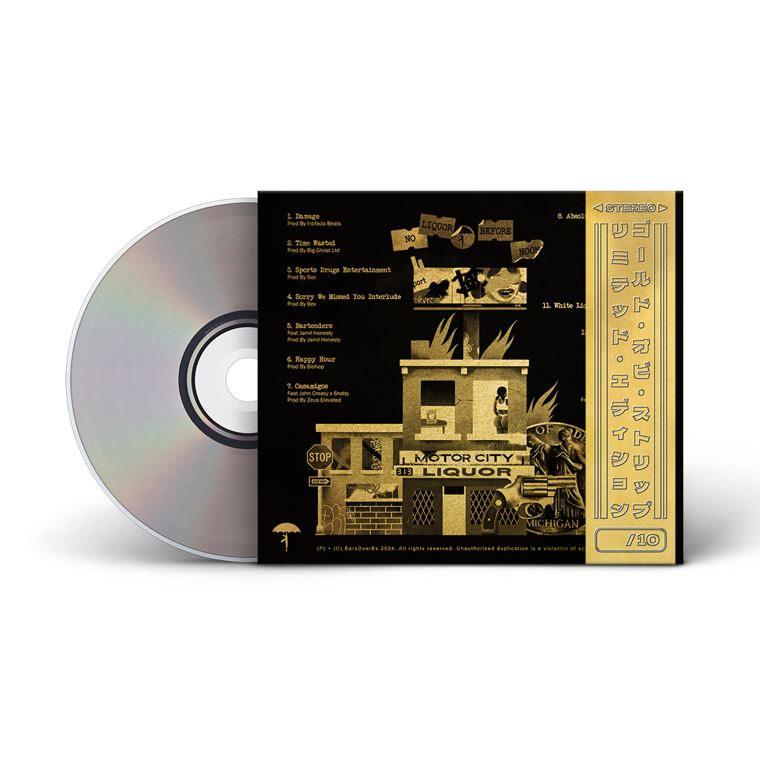 Mickey Diamond - No Liquor Before 12 (2nd Edition) (Gold Digipak CD With Obi Strip) (ONE PER PERSON/HOUSEHOLD)