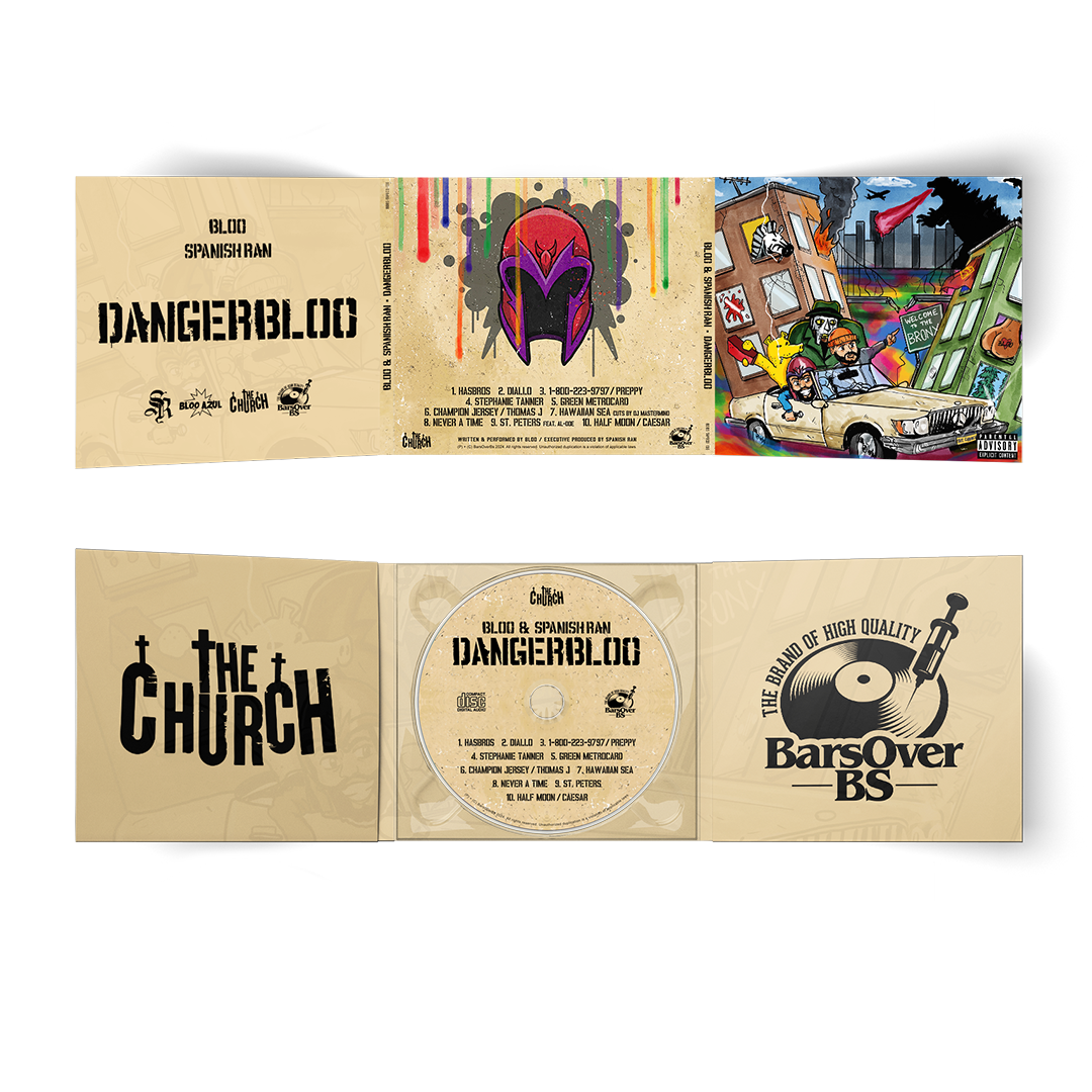 Bloo Azul x Spanish Ran - Danger Bloo (Digipak CD With Obi Strip) (Glass Mastered CD) (VERY LIMITED) (PART 1 OF DROP)