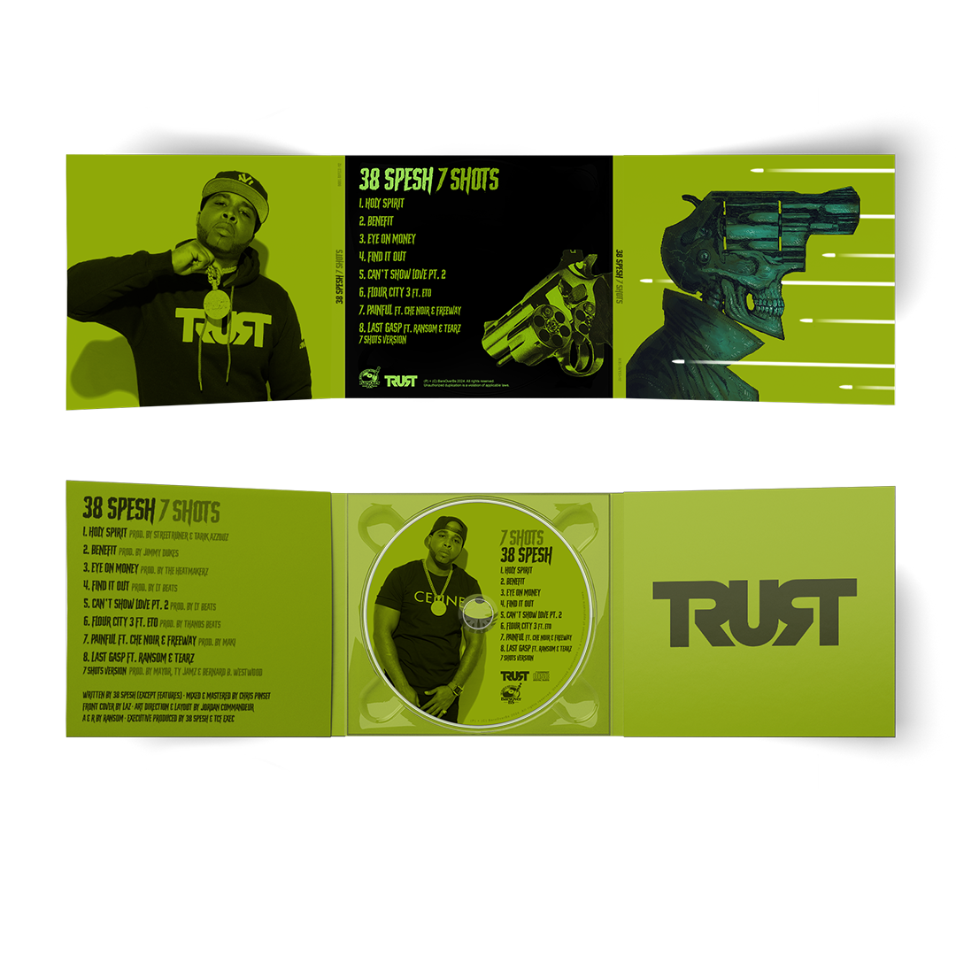38 Spesh - 7 Shots (Digipak CD With Obi Strip) (Glass Mastered CD's)