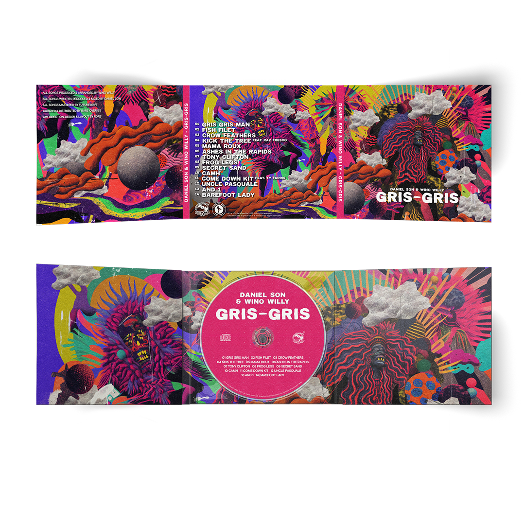 Daniel Son x Wino Willy - Gris Gris (Digipak CD With Obi Strip) (Glass Mastered)