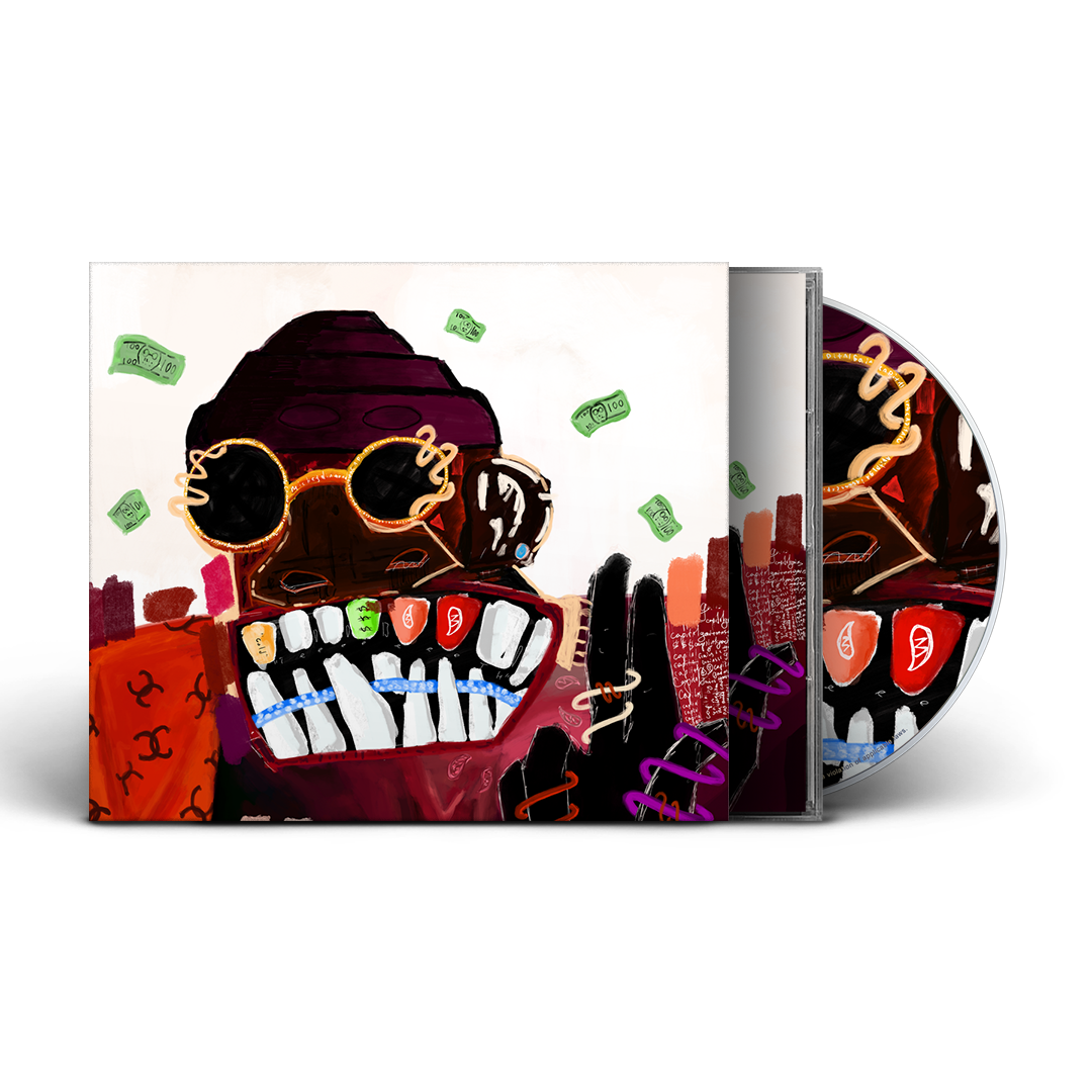 Mickey Diamond x Camoflauge Monk - Capital Gains (Jewel Case With O-Card + 8 Page Picture Booklet) (Glass Mastered CD)
