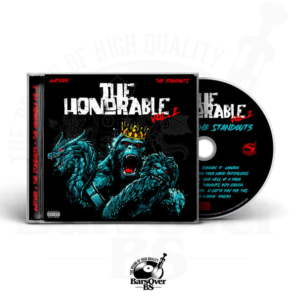 WateRR x The Standouts - The Honorable Volume 2 (Jewel Case CD)