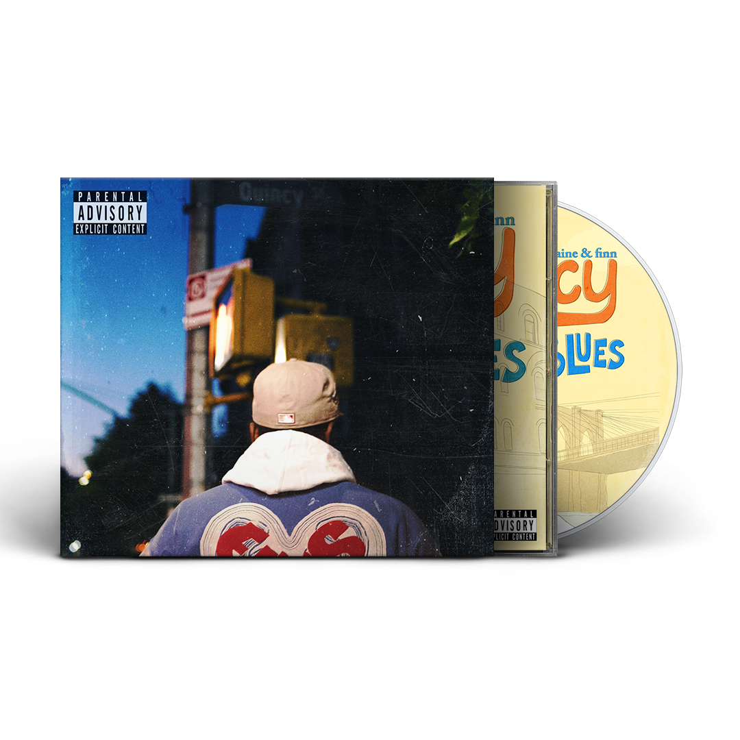 Eddie Kaine x Finn - Quincy St Blues (Jewel Case CD With O-Card & Alternate Cover)