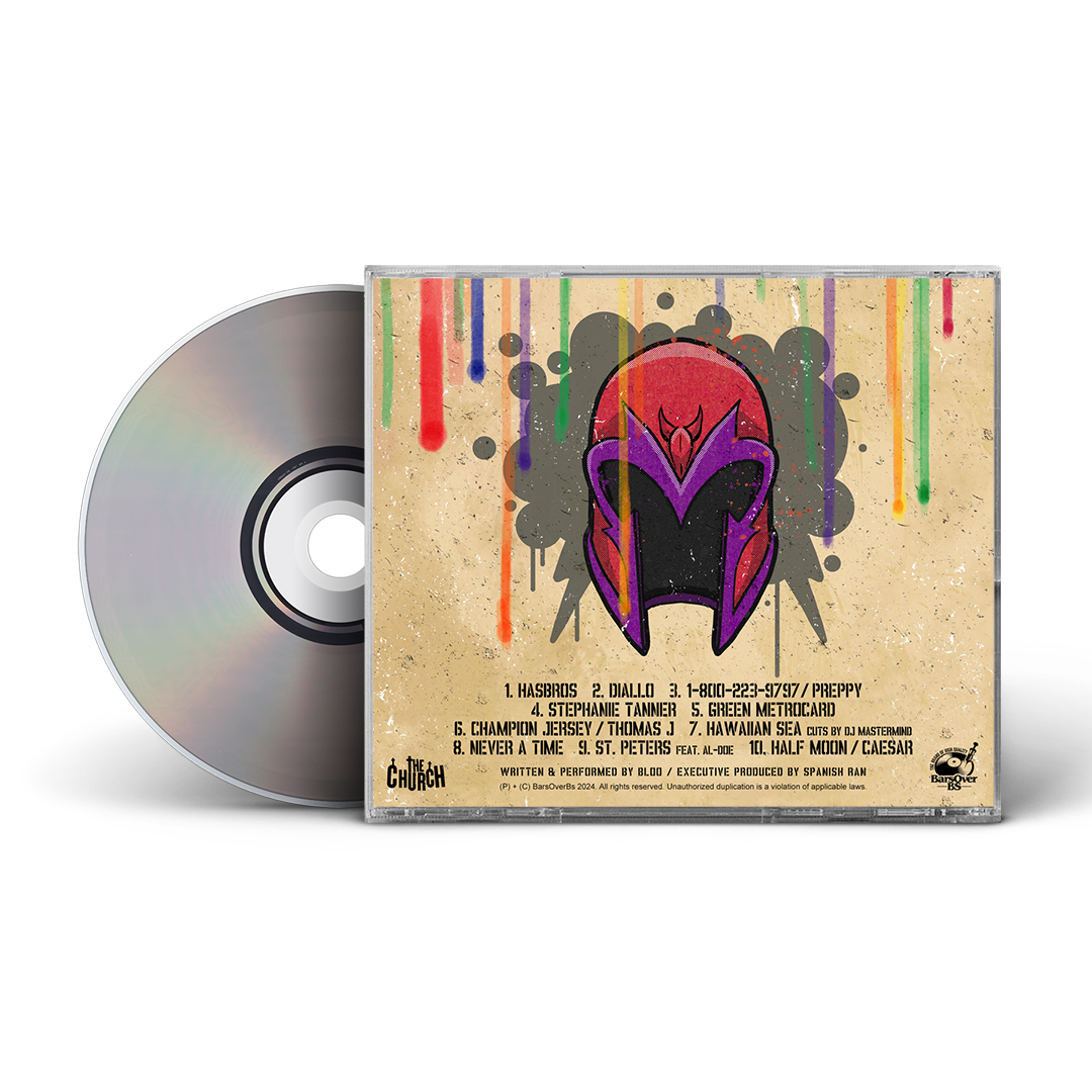 Bloo Azul x Spanish Ran - Danger Bloo (Jewel Case CD) (Glass Mastered CD) (VERY LIMITED) (PART 1 OF DROP)