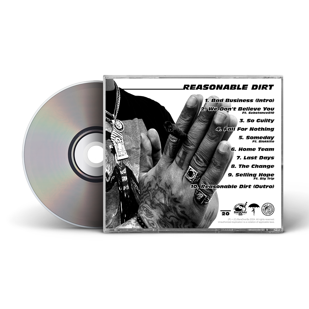 Pro Dillinger - Reasonable Dirt (Jewel Case CD)