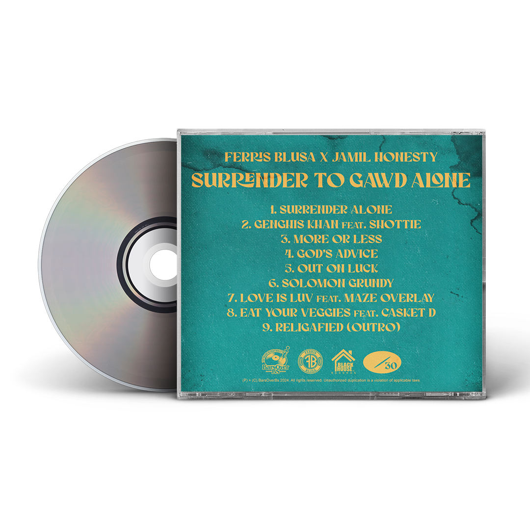Ferris Blusa x Jamil Honesty - Surrender To Gawd Alone (Jewel Case CD)