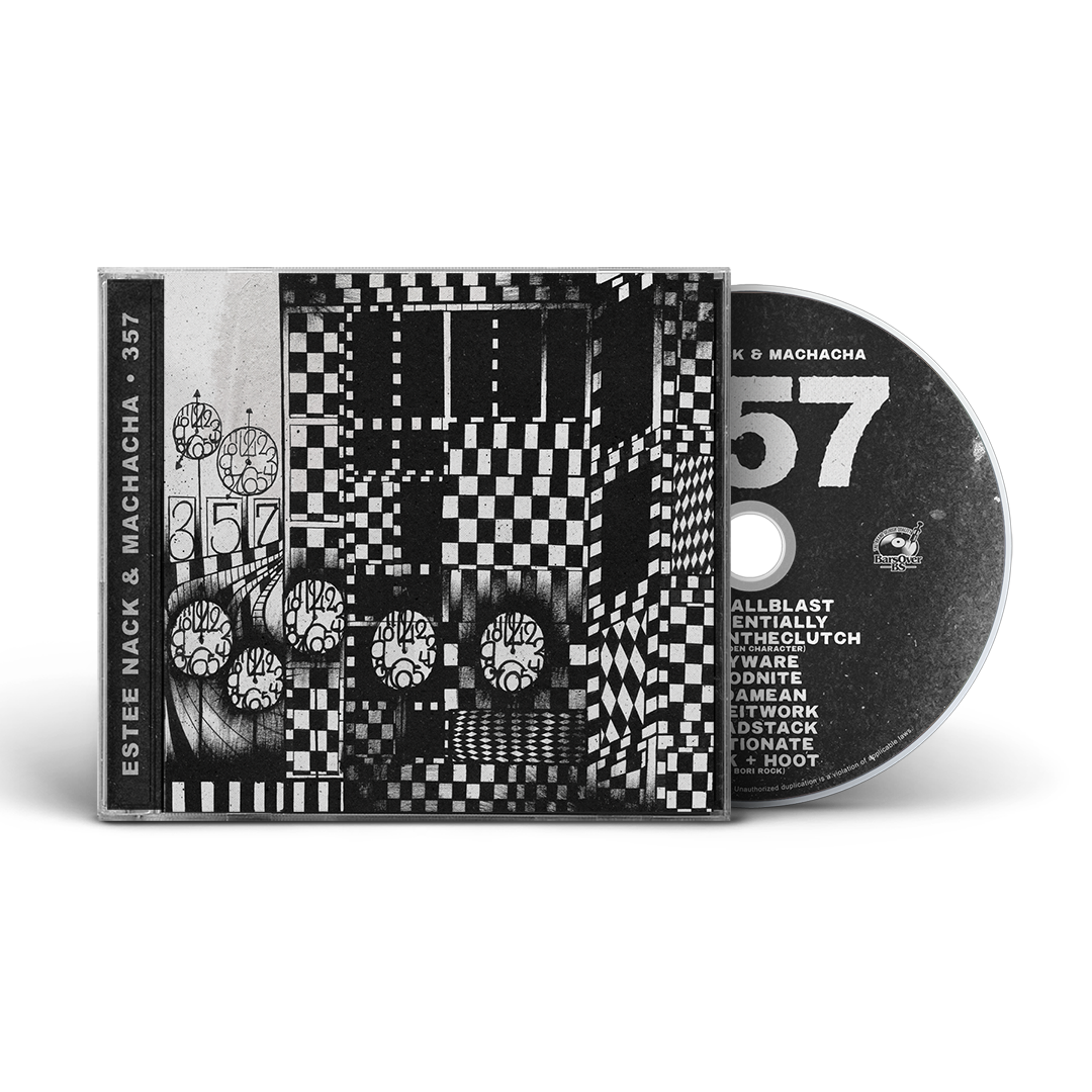 Estee Nack x Machacha - 357 (Jewel Case CD) (Glass Mastered CD)
