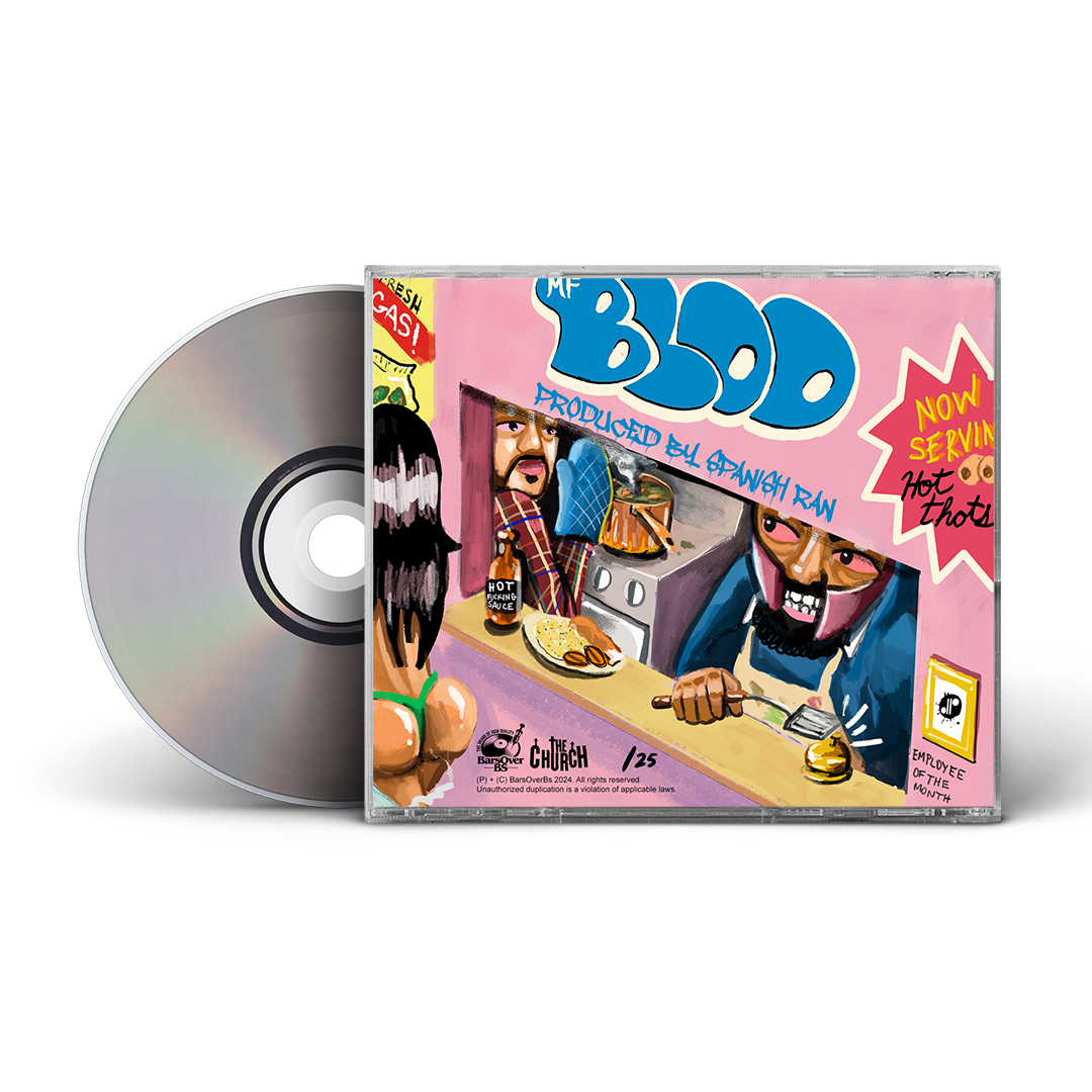 Bloo Azul x Spanish Ran - MF Bloo (Jewel Case CD) (Glass Mastered CD's)