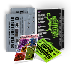Mickey Diamond x Ral Duke - Super Shredder (Shredder Gray Double Cassette Tape + Trading Card) (Instrumentals Included) (ONE PER PERSON/HOUSEHOLD)