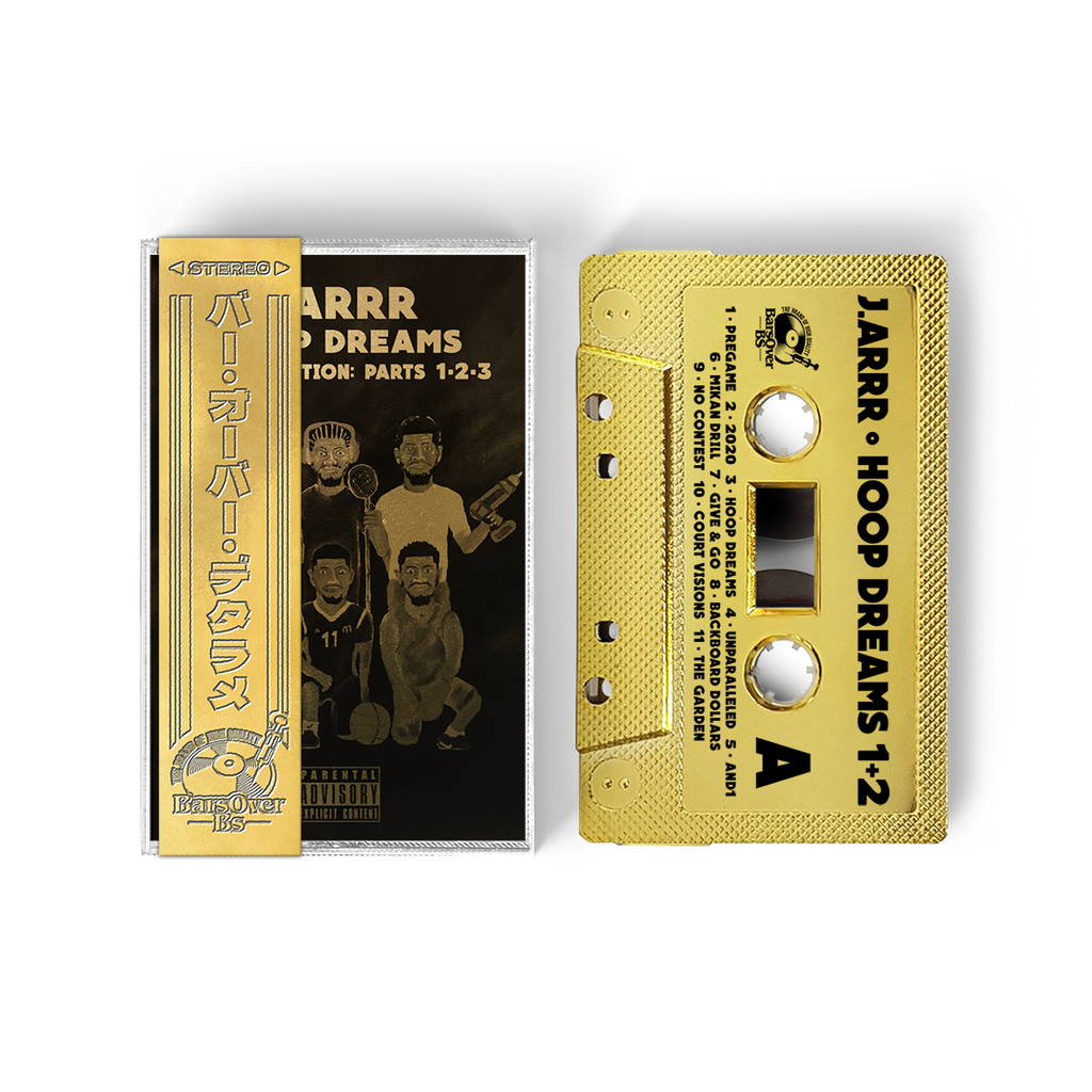 J.Arrr - Hoop Dreams 1+2+3 (Gold BarsOverBs Tape) (ONE PER