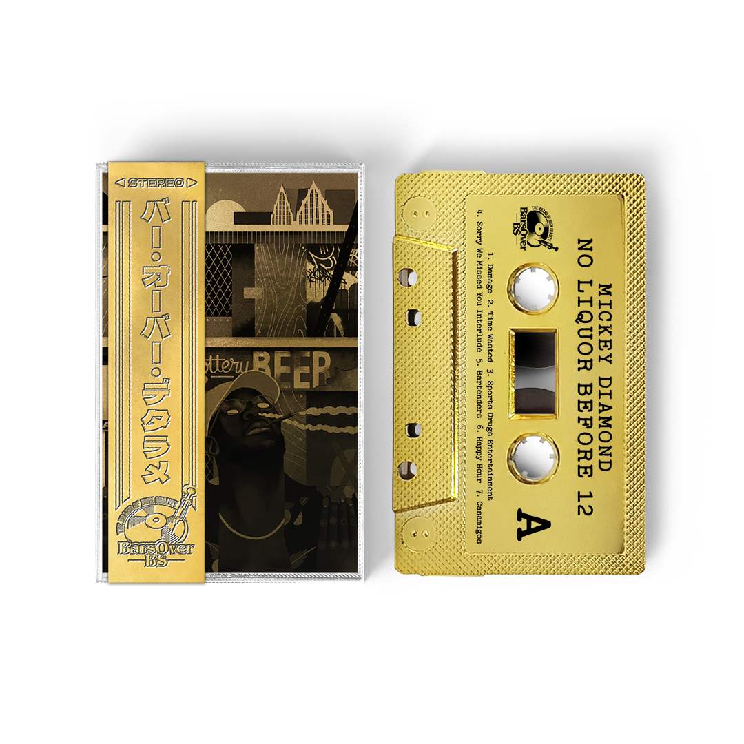 Mickey Diamond - No Liquor Before 12 (2nd Edition) (Gold BarsOverBS Tape) (ONE PER PERSON/HOUSEHOLD)