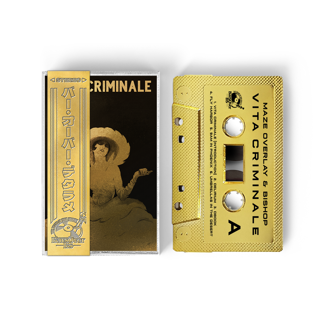 Maze Overlay - Vita Criminale (Retro Gold Tape) (ONE PER PERSON) (ONLY 5)