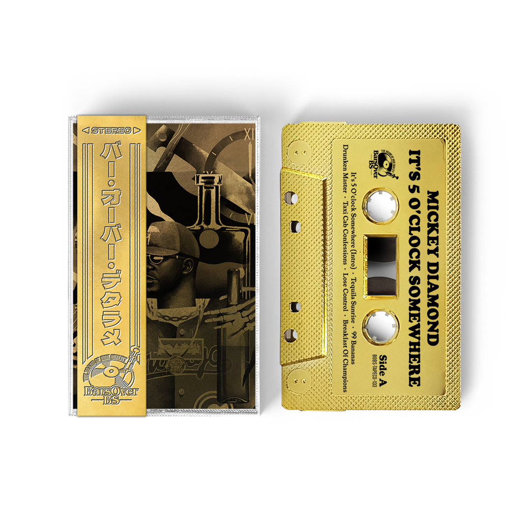 Mickey Diamond - Its 5 O'Clock Somewhere (GOLD BarsOverBS Tape) (ONE PER PERSON/HOUSEHOLD) (TRADING CARD INCLUDED)