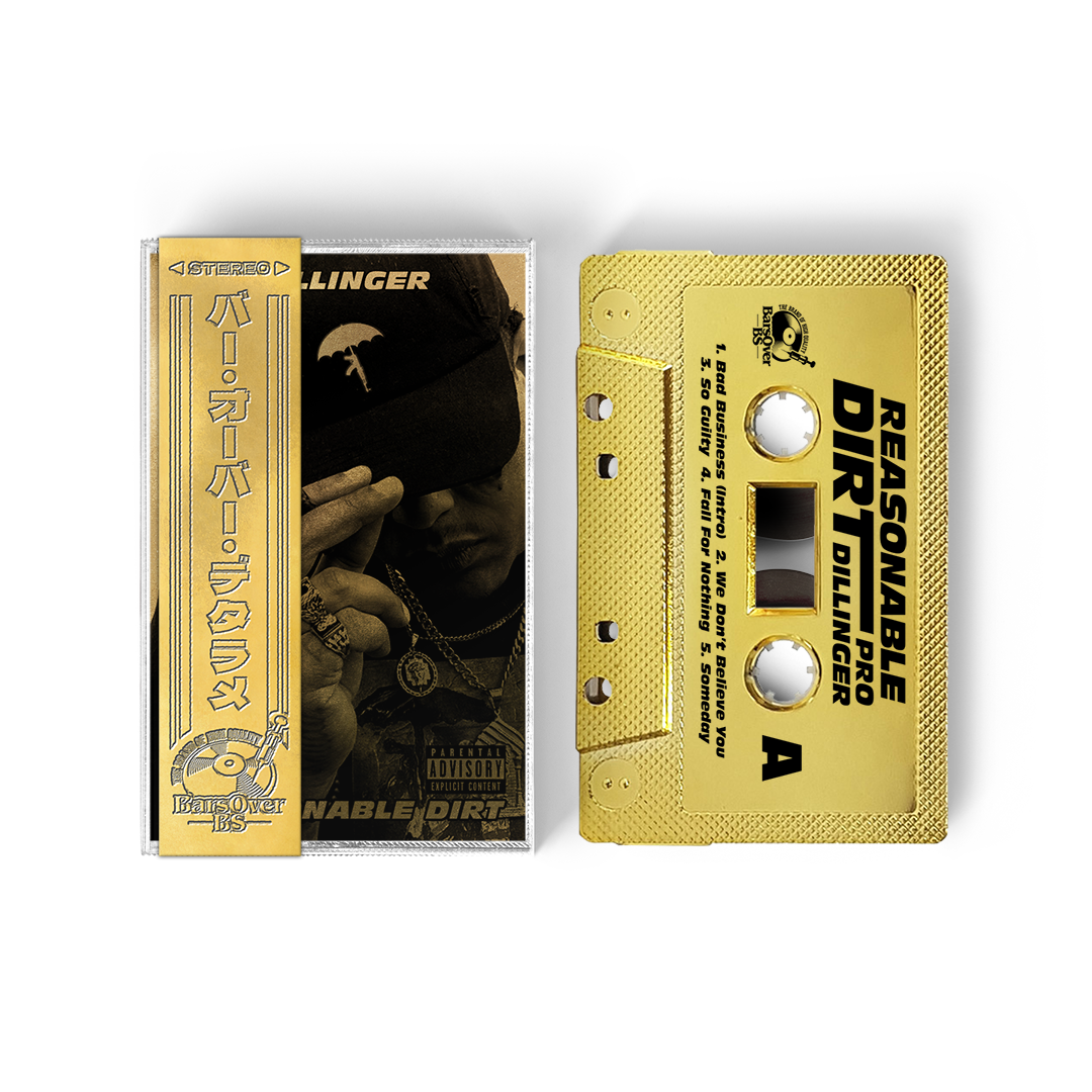 Pro Dillinger - Reasonable Dirt (Gold BarsOverBs Tape) (ONE PER PERSON/HOUSEHOLD)