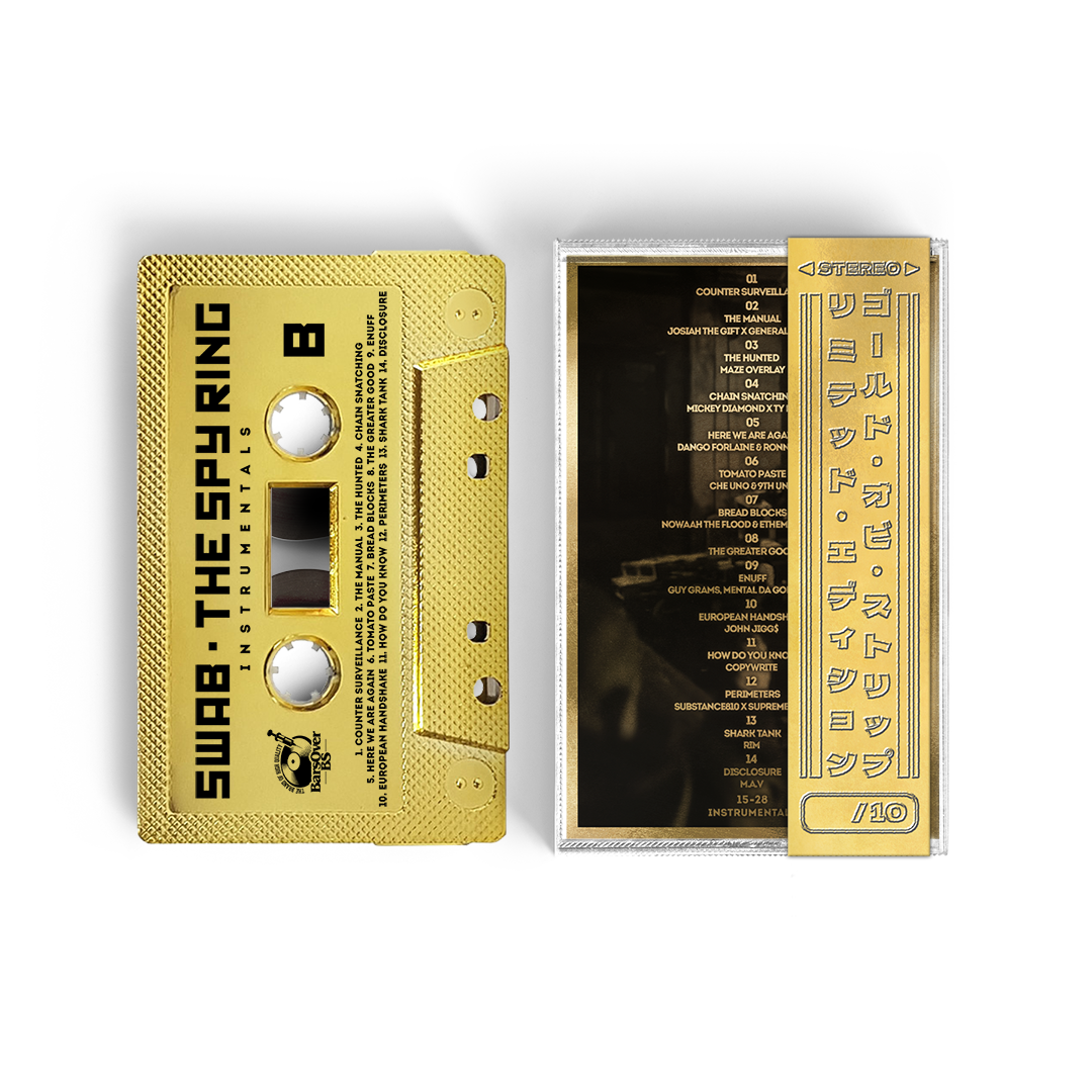 Swab - The Spy Ring (Gold BarsOverBS Tape) (Instrumentals Included) (One Per Person/Household)