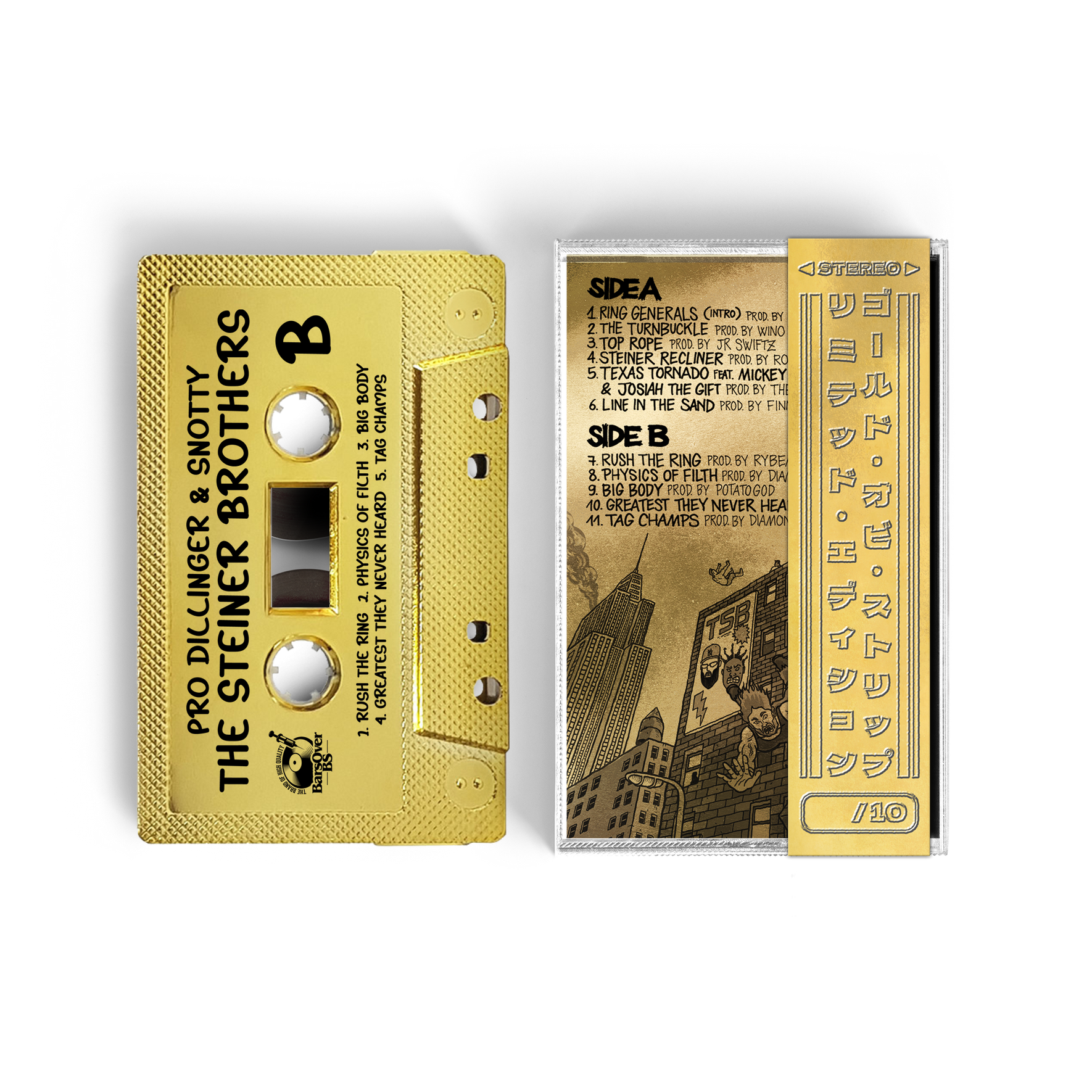 Pro Dillinger x Snotty - The Steiner Brothers (BarsOverBS Gold