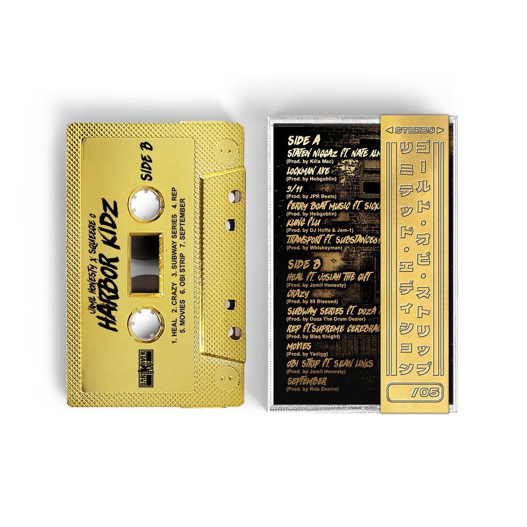 Jamil Honesty x Squeegie O - Harbor Kidz (Retro Gold Tape) (ONE PER PERSON/HOUSEHOLD)