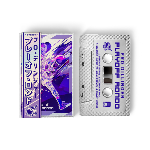 Pro Dillinger - Playoff Rondo (Very Limited Holographic Cassette Tape With Obi Strip)