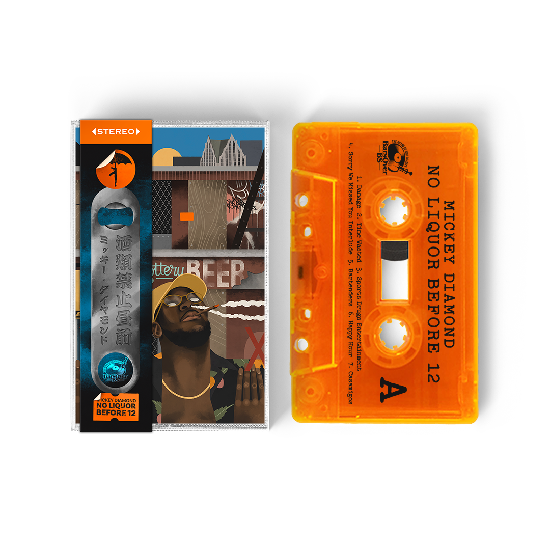 Mickey Diamond - No Liquor Before 12 (2nd Edition) (Cassette Tape With Obi Strip)