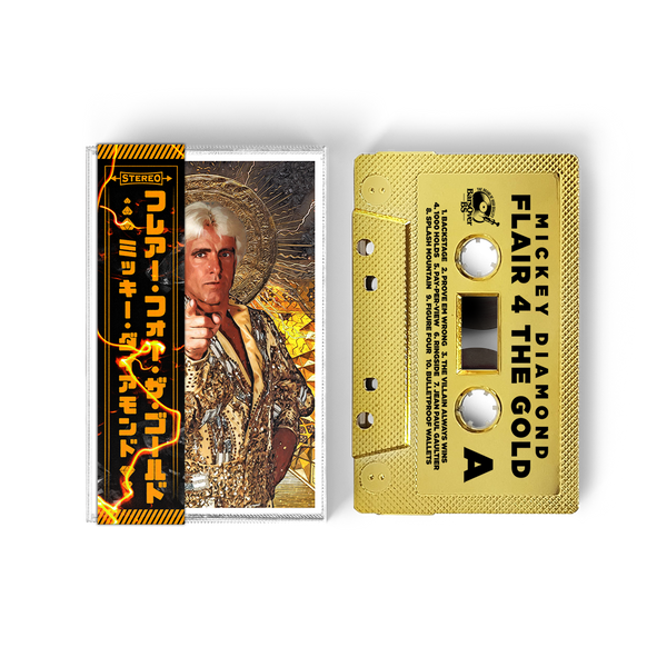 Mickey Diamond - Flair 4 The Gold (Cassette Tape With Obi Strip) (Instrumentals Included) (Exclusive Gold Tape Edition)