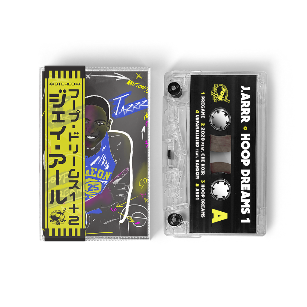 J.Arrr – Hoop Dreams 1+2 [Obi] J.Arrr - Hoop Dreams 1 & 2 (Cassette Tape With Obi Strip