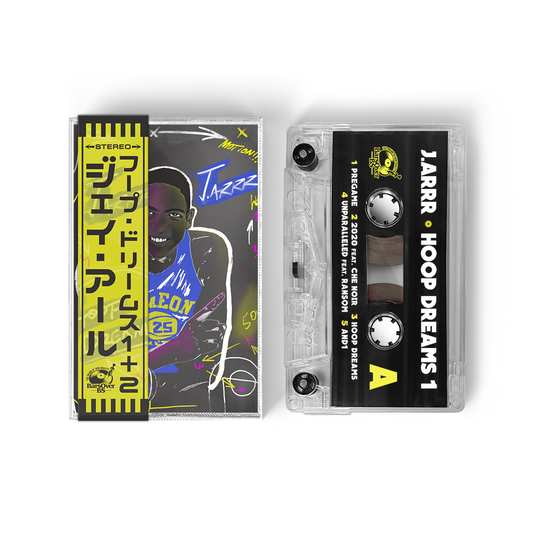 J.Arrr - Hoop Dreams 1 & 2 (Cassette Tape With Obi Strip)