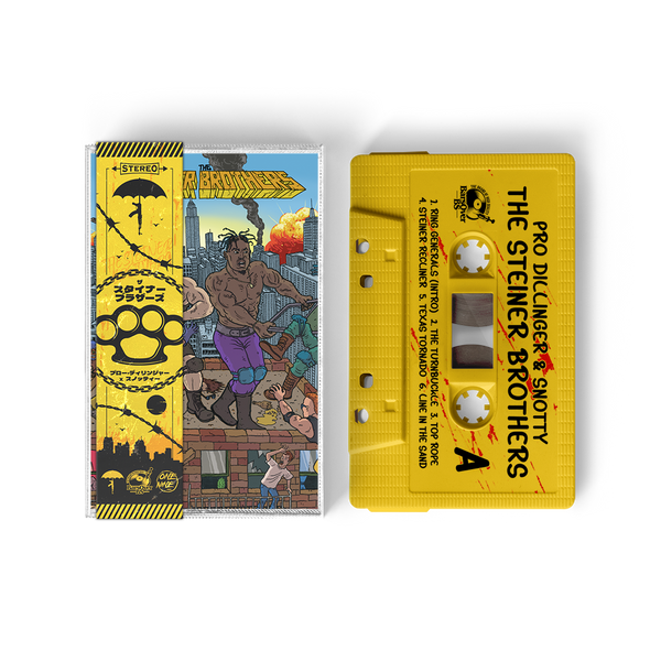 Pro Dillinger x Snotty - The Steiner Brothers (Cassette Tape With Obi Strip) VERY LIMITED