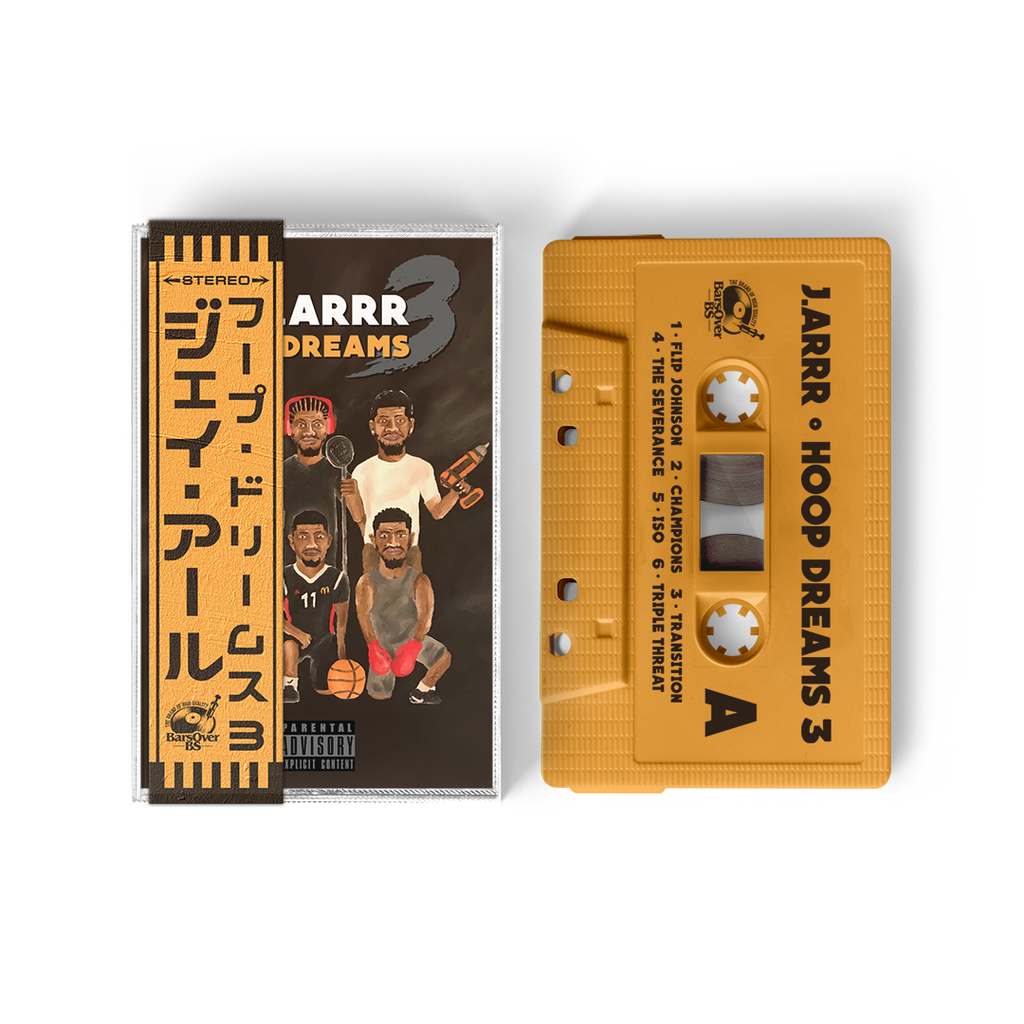 J.Arrr - Hoop Dreams 3 (Cassette Tape With Obi Strip