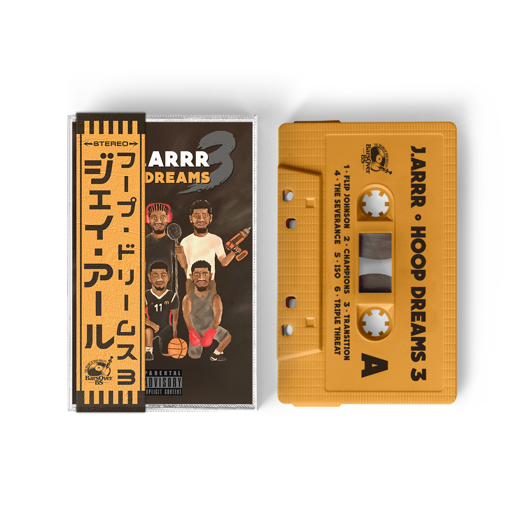 J.Arrr - Hoop Dreams 3 (Cassette Tape With Obi Strip)
