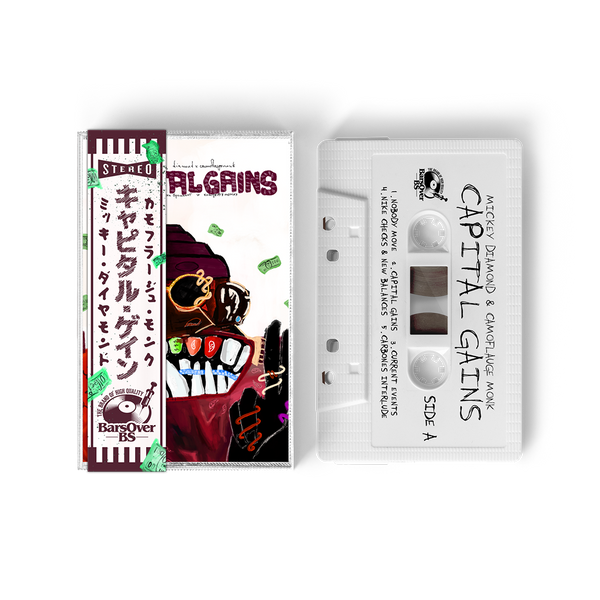 Mickey Diamond x Camoflauge Monk - Capital Gains (Cassette Tape With Obi Strip) (VERY LIMITED)