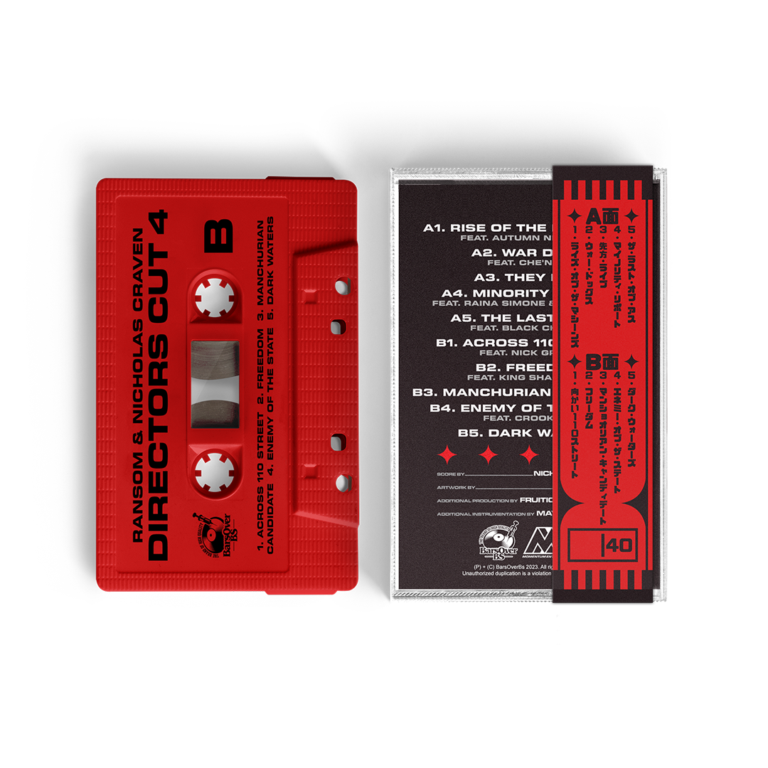 Ransom x Nicholas Craven - Directors Cut 4 (Cassette Tape With Obi Str ...