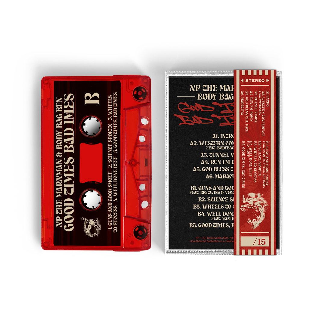 XP The Marxman x Body Bag Ben - Good Times, Bad Times (Cassette Tapes With Obi Strip)