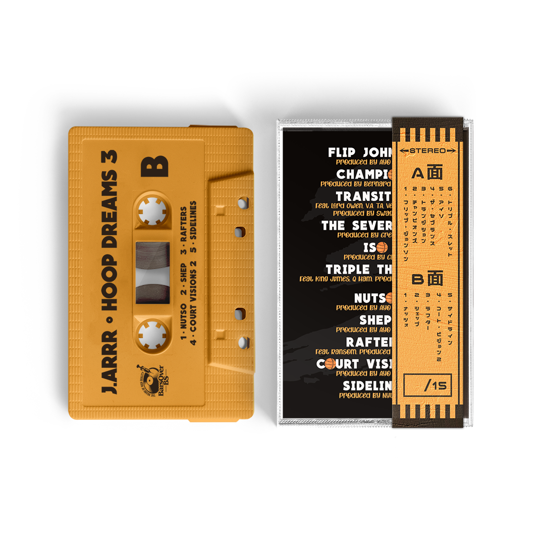 J.Arrr - Hoop Dreams 3 (Cassette Tape With Obi Strip)