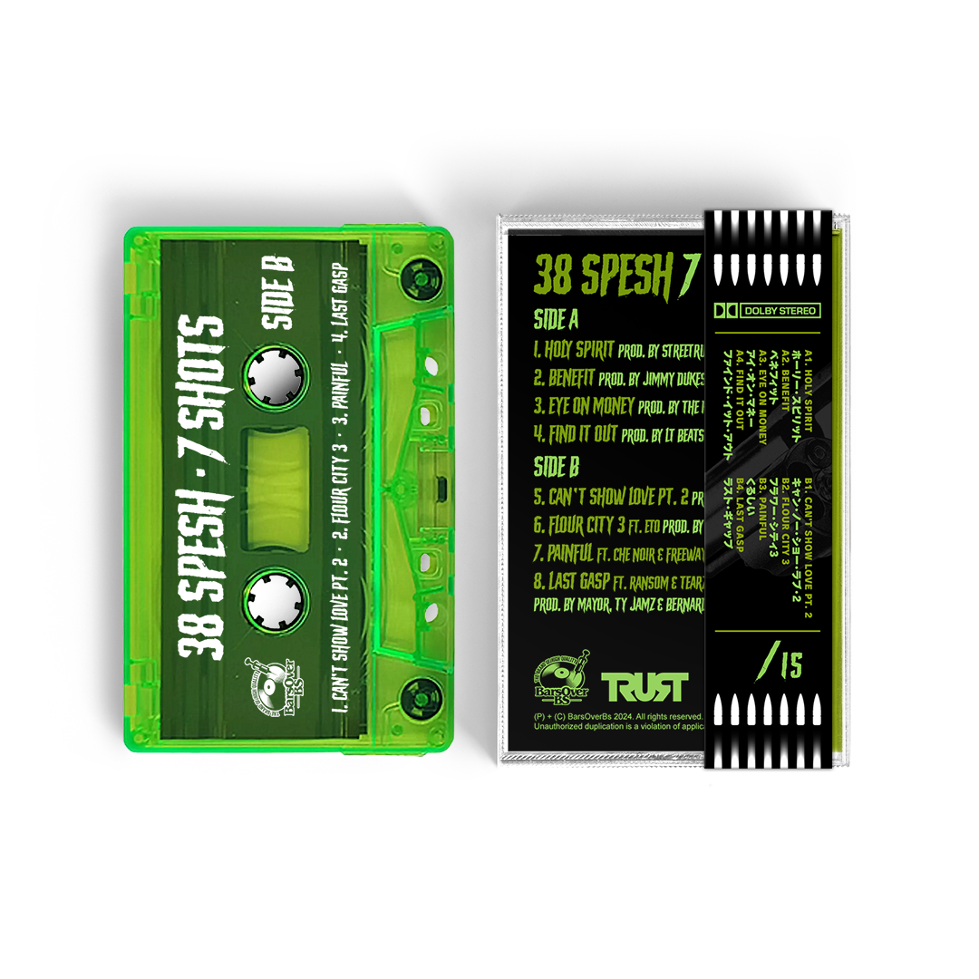 38 Spesh - 7 Shots (Cassette Tape With Obi Strip)