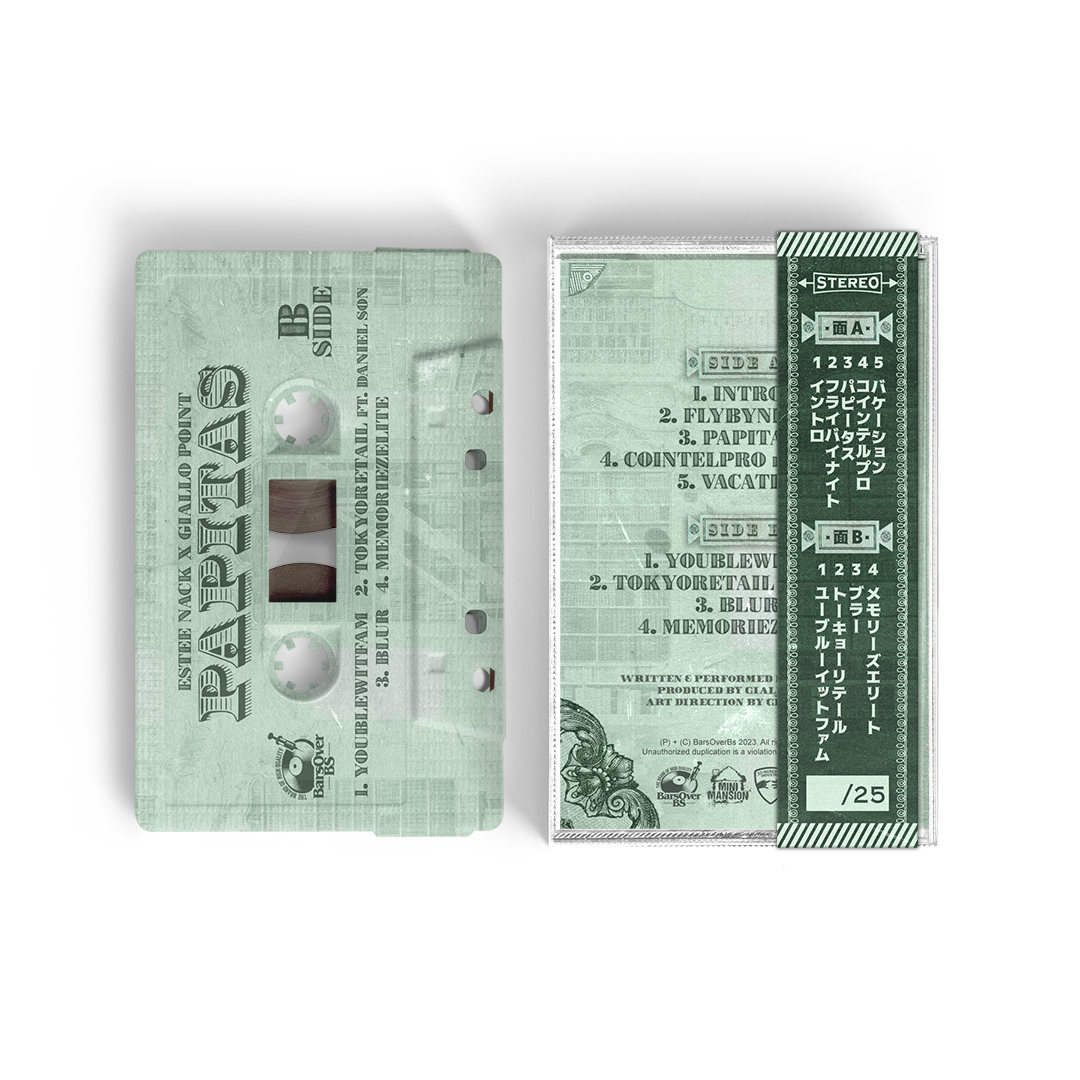 Estee Nack x Giallo Point - Papitas (Cassette Tape With Obi Strip)