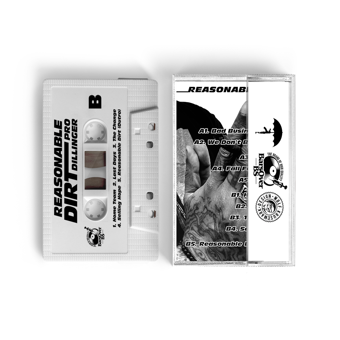 Pro Dillinger - Reasonable Dirt (Cassette Tape)